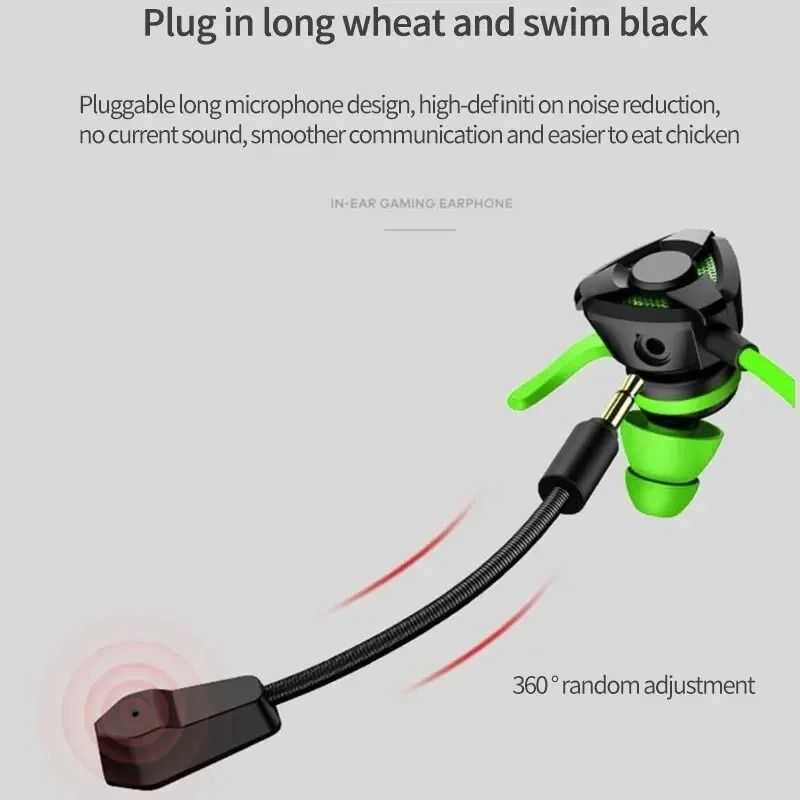 Professional Game Headsets Gamer Headphones Wired Earphones Gaming Earbuds With Mic For Pubg PS4 CSGO Casque Phone Tablet Laptop Universal Game With Gift Box Package
