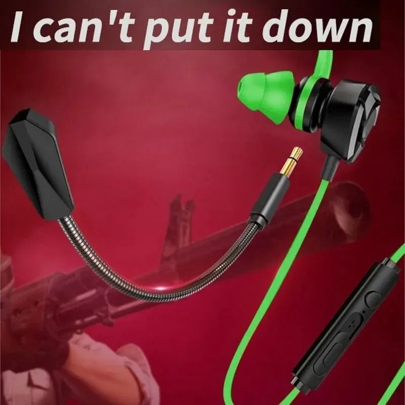 Professional Game Headsets Gamer Headphones Wired Earphones Gaming Earbuds With Mic For Pubg PS4 CSGO Casque Phone Tablet Laptop Universal Game With Gift Box Package