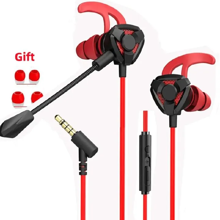 Professional Game Headsets Gamer Headphones Wired Earphones Gaming Earbuds With Mic For Pubg PS4 CSGO Casque Phone Tablet Laptop Universal Game With Gift Box Package