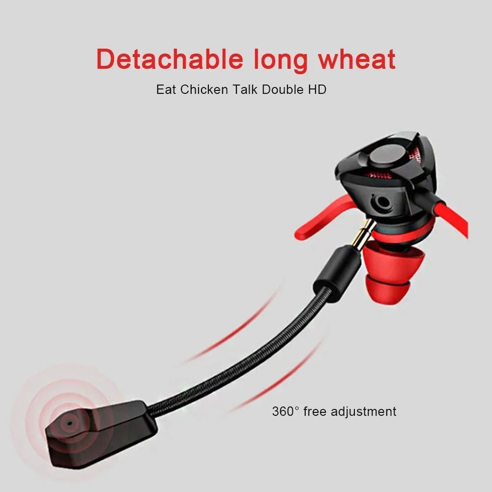 Professional Game Headsets Gamer Headphones Wired Earphones Gaming Earbuds With Mic For Pubg PS4 CSGO Casque Phone Tablet Laptop Universal Game With Gift Box Package