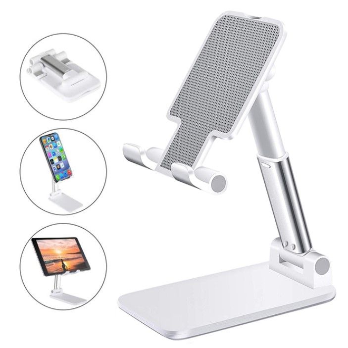 Universal Desktop Mobile Phone Holder Stand For Phone/Pad/tablet Adjustable Tablet Foldable Table Cell Phone Desk Stand Holder