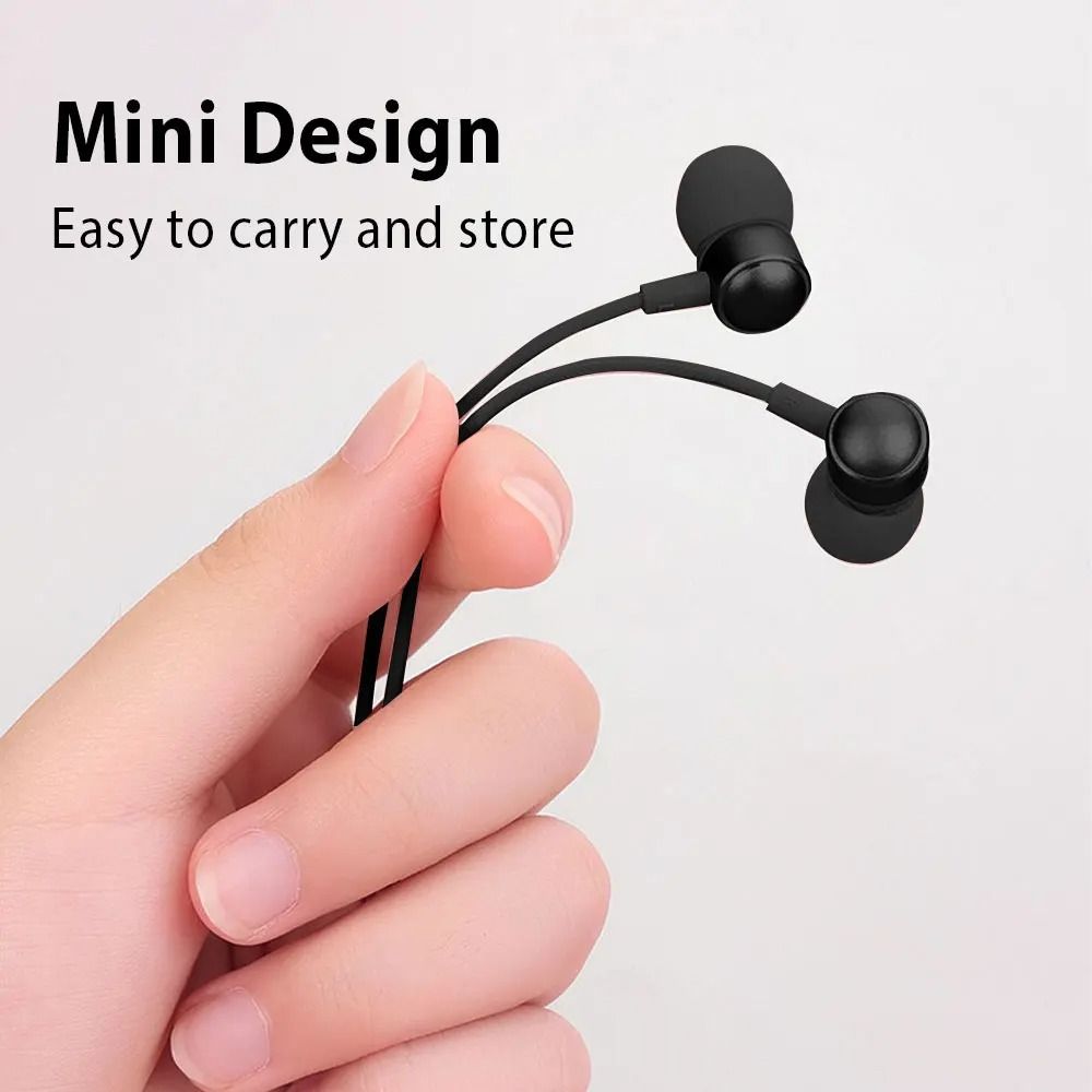 Metal Copper Driver Type-C Wired Earphone HiFi Stereo With Mic Headphone Running Bass Stereo Headset Music Earbuds Earplug With Mic For All Smart Phones