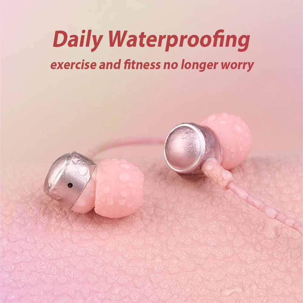 Metal Copper Driver Type-C Wired Earphone HiFi Stereo With Mic Headphone Running Bass Stereo Headset Music Earbuds Earplug With Mic For All Smart Phones