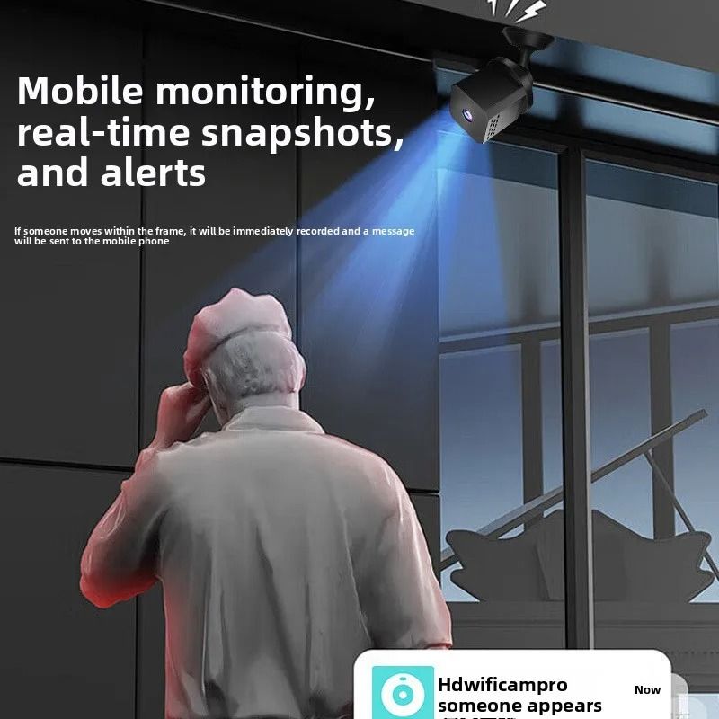 New Mini 1080P HD Wireless WiFi IP Camera Smart Home Monitor CCTV  Security Night Vision Protection Remote Video Surveillance  Camera  Hidden Cameras