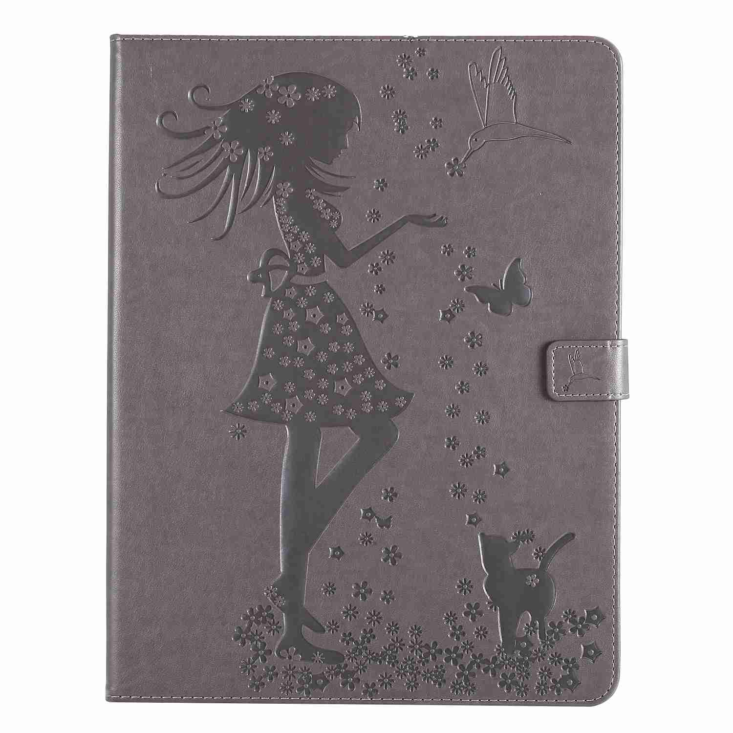 Leather Tablet Case for ipad pro 12.9 2020,Bracket Type Tablet PC Case with Card Slot Shockproof PU Leather Case Flip Wallet Protective Cover