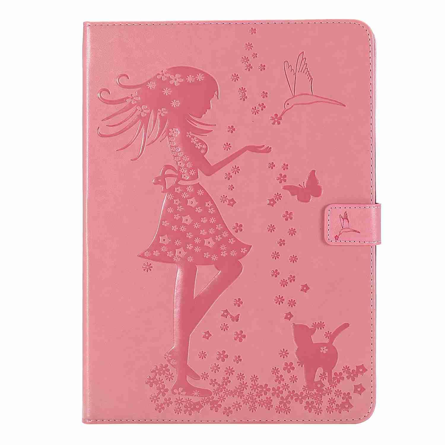 Leather Tablet Case for ipad pro 11 2020,Bracket Type Tablet PC Case with Card Slot Shockproof PU Leather Case Flip Wallet Protective Cover