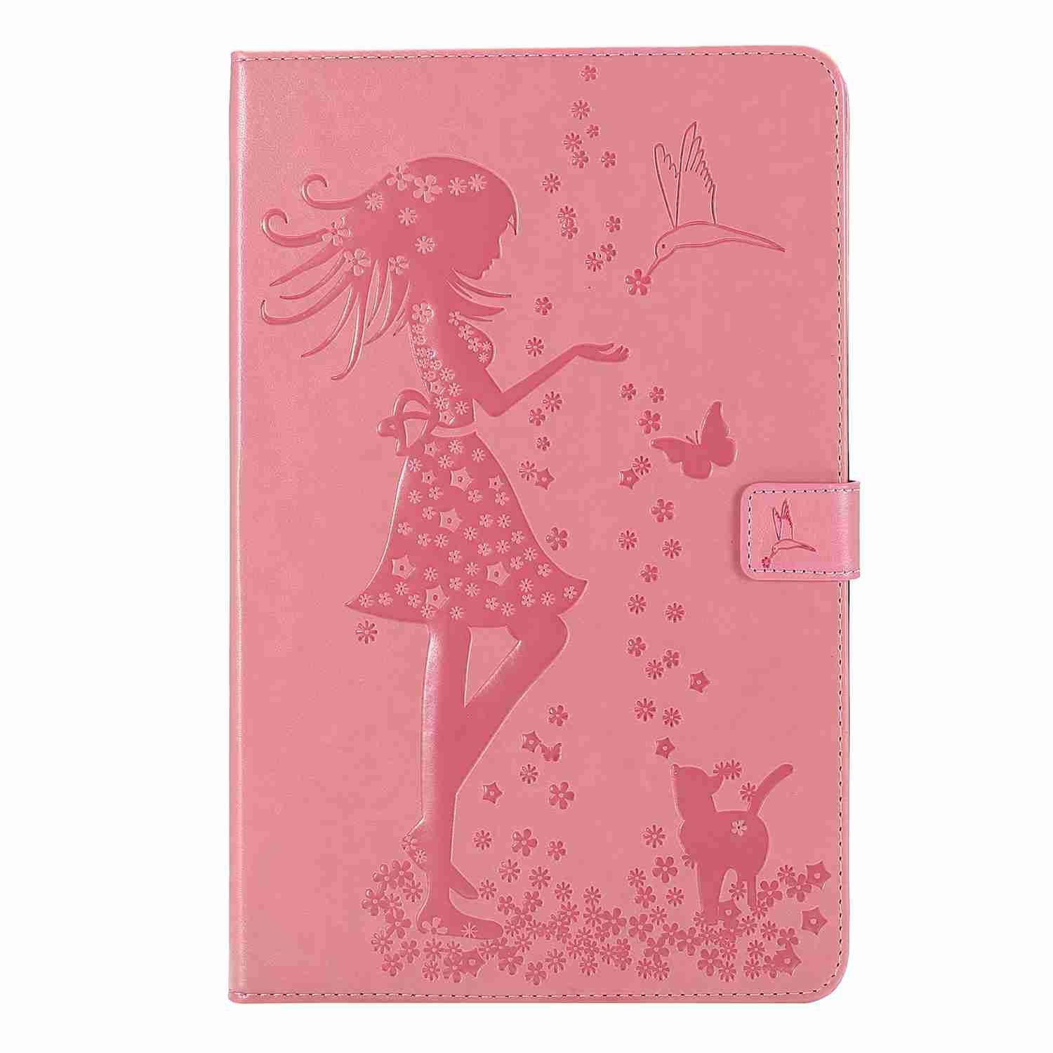 Case for Samsung Galaxy Tab A7 Lite 8.7 Inch 2021 (SM-T220/T225), Card Slot Shockproof PU Leather Case Flip Wallet Protective Cover