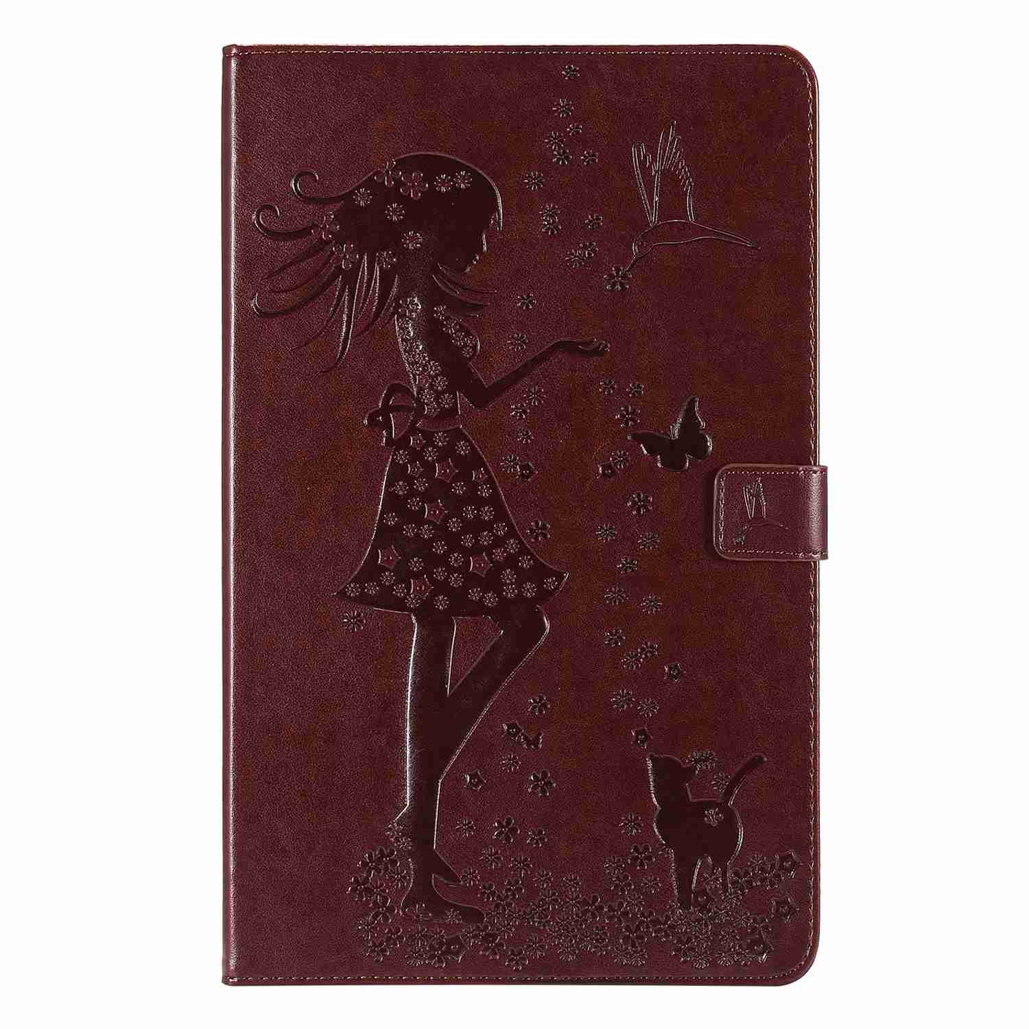 Case for Samsung Galaxy Tab A7 Lite 8.7 Inch 2021 (SM-T220/T225), Card Slot Shockproof PU Leather Case Flip Wallet Protective Cover