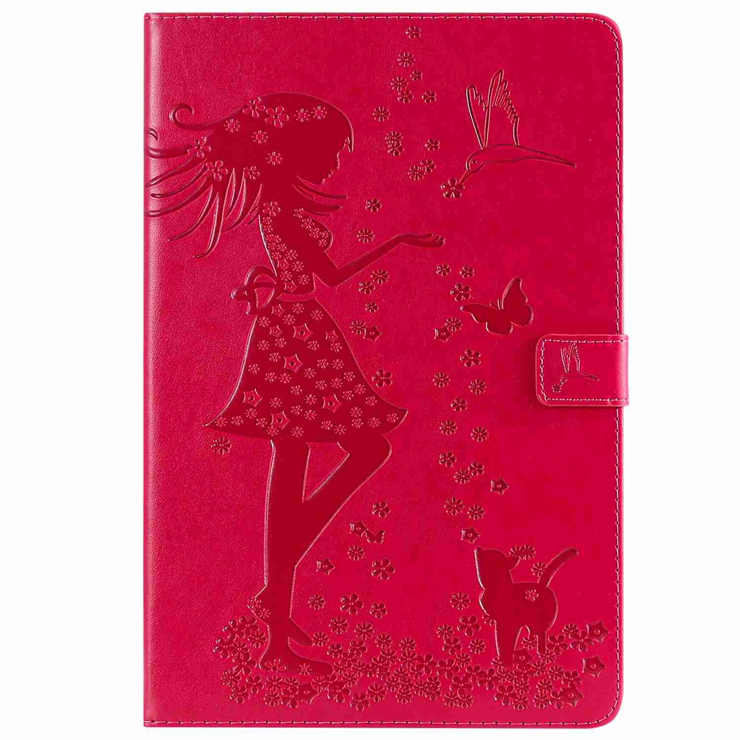 Case for Samsung Galaxy Tab S4 10.5 T830 T835, Card Slot Shockproof PU Leather Case Flip Wallet Protective Cover