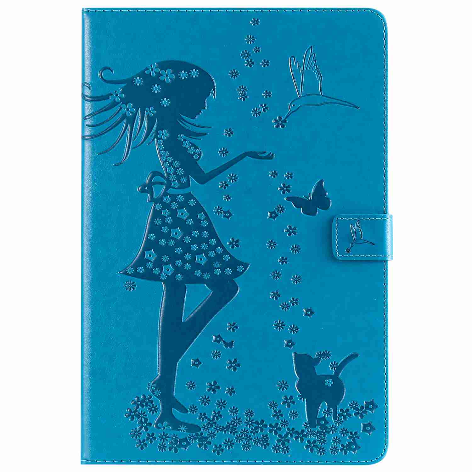 Case for Samsung Galaxy Tab S4 10.5 T830 T835, Card Slot Shockproof PU Leather Case Flip Wallet Protective Cover