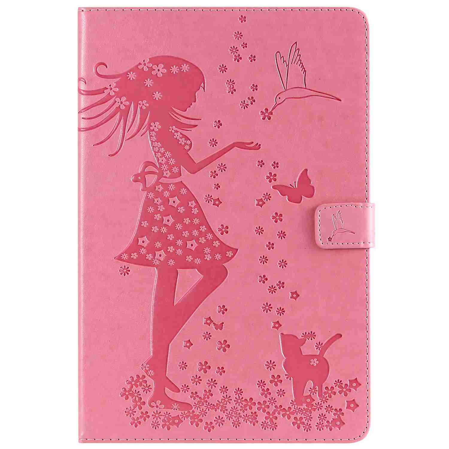 Case for Samsung Galaxy Tab S4 10.5 T830 T835, Card Slot Shockproof PU Leather Case Flip Wallet Protective Cover