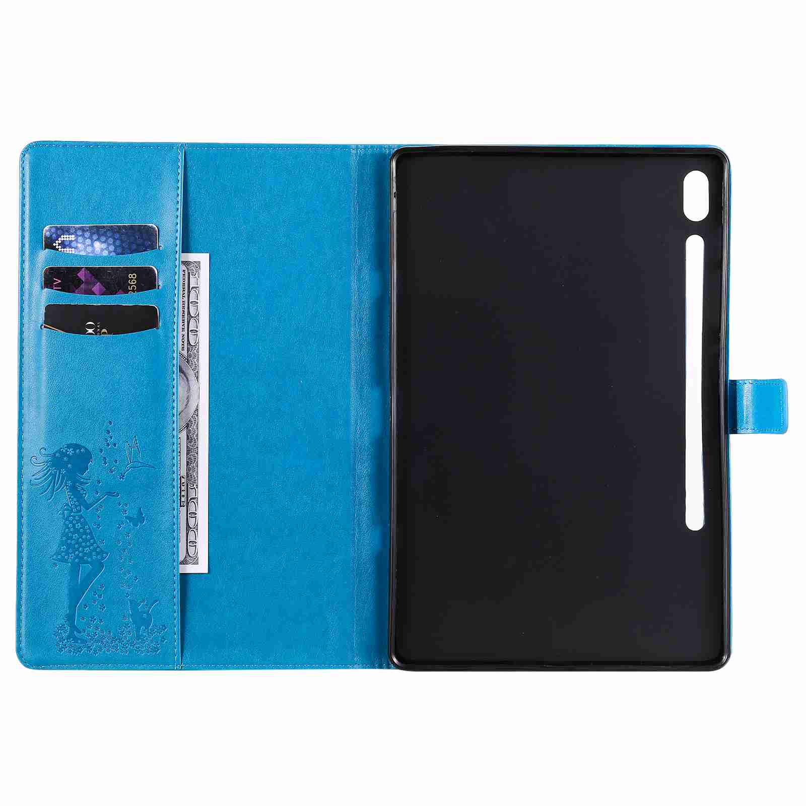 Case for Samsung Galaxy Tab S6 10.5" 2019 (Model SM-T860/T865/T867 PU Leather Stand Flip Wallet Case