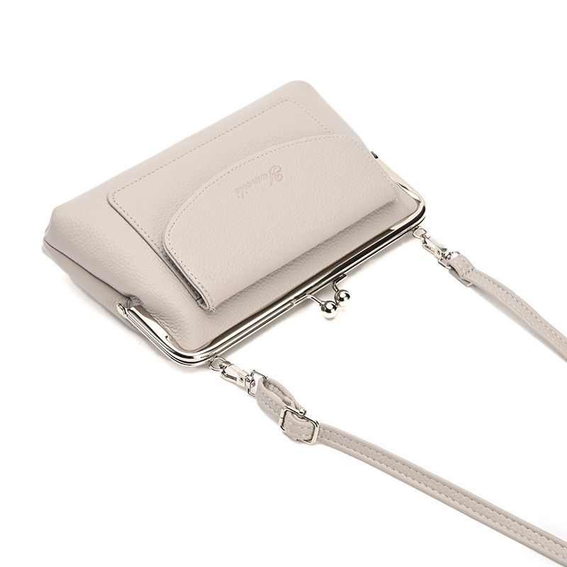 Universal Fashion Lady PU Phone Wallet Shoulder Bag Adjustable Strap Mini Crossbody Bags