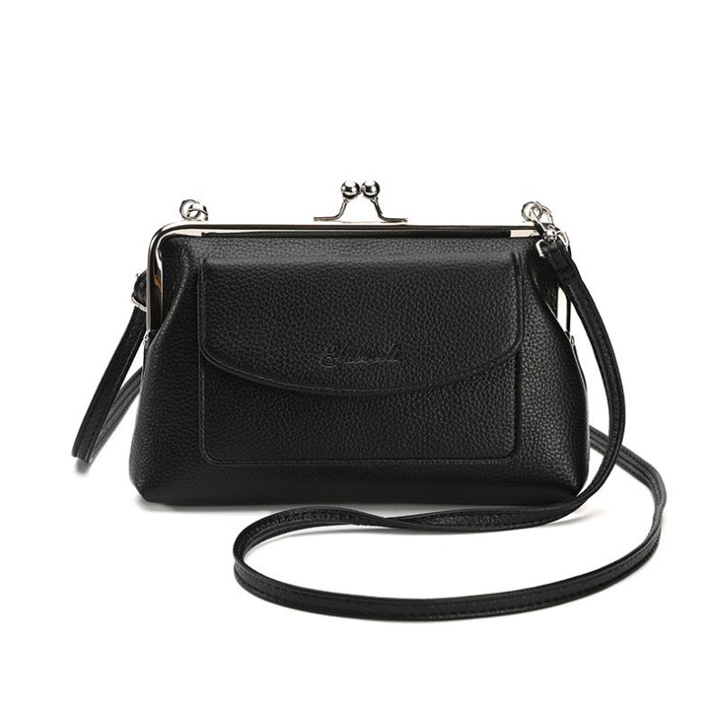 Universal Fashion Lady PU Phone Wallet Shoulder Bag Adjustable Strap Mini Crossbody Bags