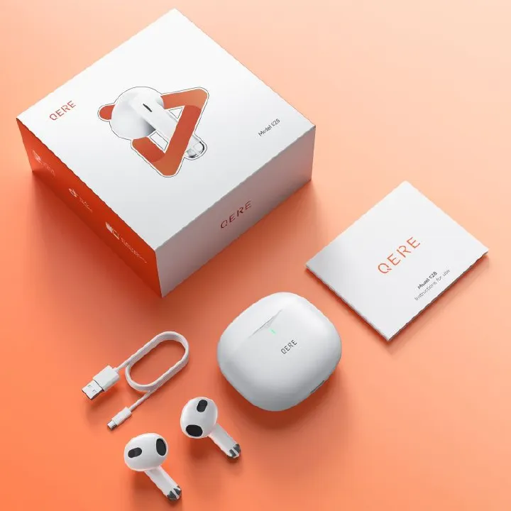 Ture Wireless Earbuds TWS Bluetooth 5.3 Stereo Game Earphone HIFI Noise Reduction Music Headphone