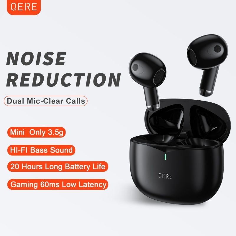Ture Wireless Earbuds TWS Bluetooth 5.3 Stereo Game Earphone HIFI Noise Reduction Music Headphone