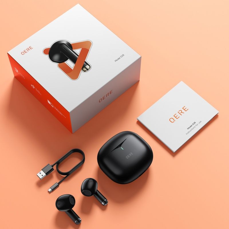 Ture Wireless Earbuds TWS Bluetooth 5.3 Stereo Game Earphone HIFI Noise Reduction Music Headphone