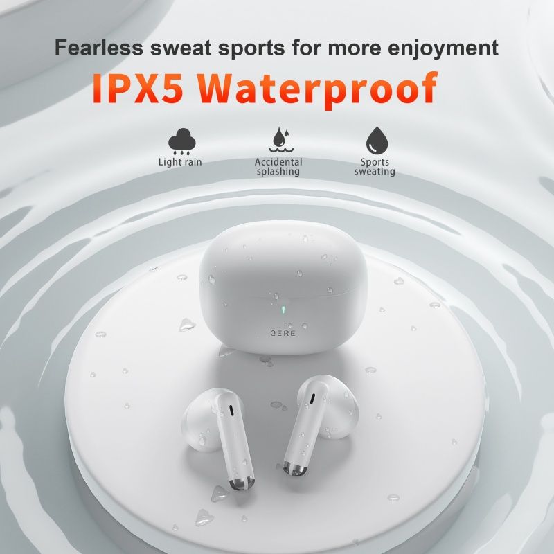 Ture Wireless Earbuds TWS Bluetooth 5.3 Stereo Game Earphone HIFI Noise Reduction Music Headphone