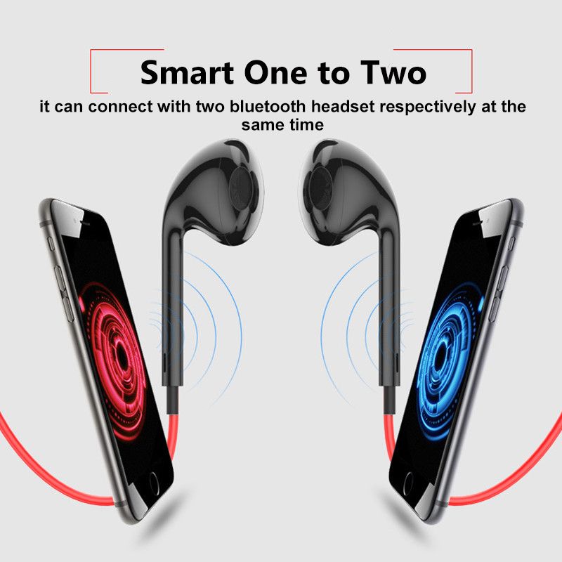 Bluetooth 5.0 Headset Magnetic Absorption Design Wireless Music Headphone HIFI Stereo Earphone