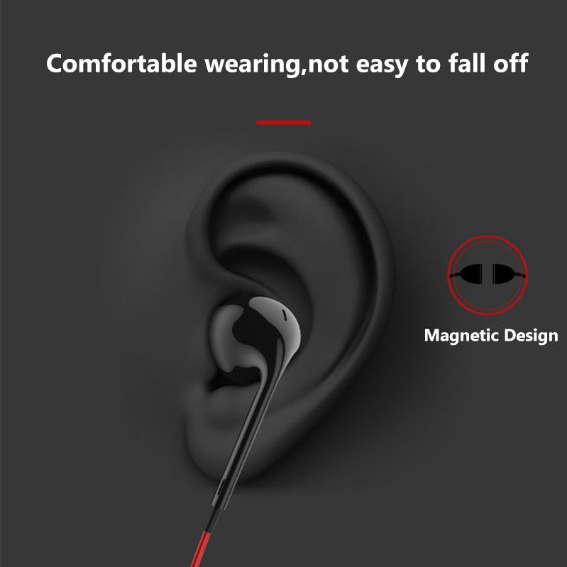 Bluetooth 5.0 Headset Magnetic Absorption Design Wireless Music Headphone HIFI Stereo Earphone