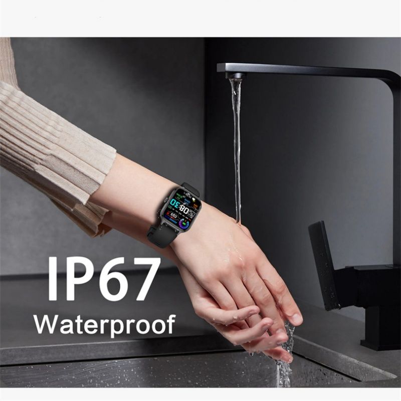 Z49 HD Large Screen Smart Watch Sport IP67 Waterproof Bluetooth Watch Health Monitoring Smartwatch