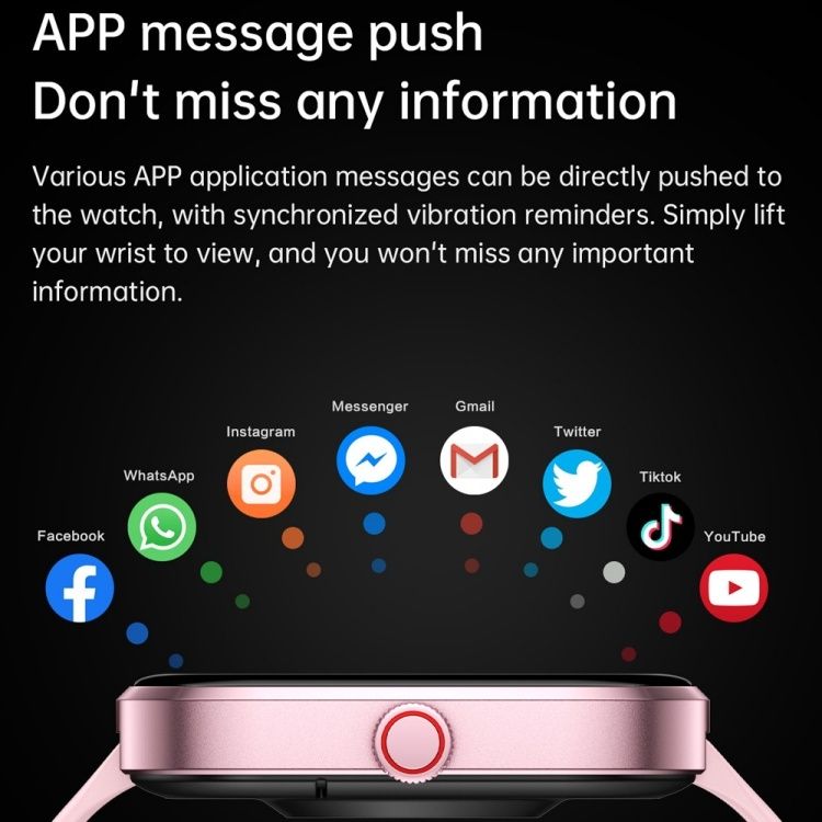 2.01 Inch HD Large Screen Smart Watch Outdoor Sport IP67 Waterproof Bluetooth Watches Health Monitoring Smartwatch