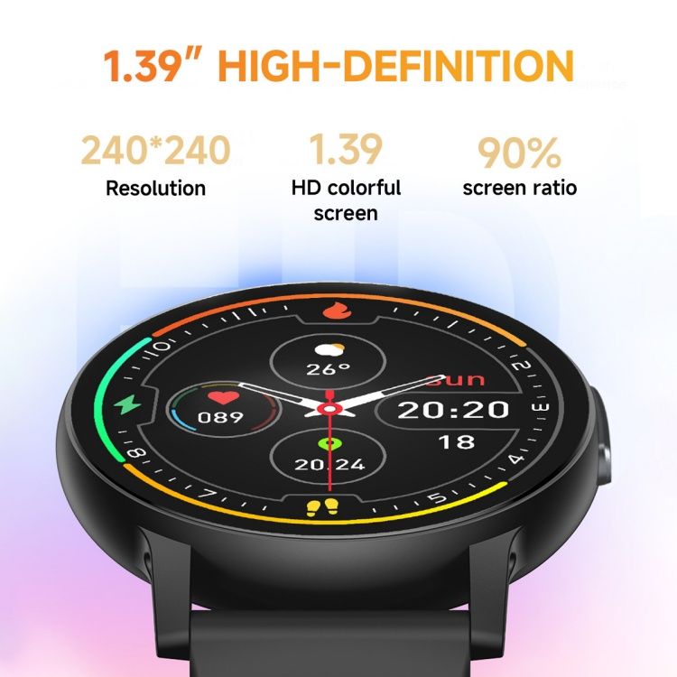 Outdoor Sport Smart Watch AI Voice Assistant Bluetooth Calling Watches Health Monitoring Smartwatch