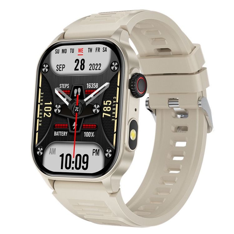 2.01 Inch HD Large Screen Smart Watch Outdoor Sport Monitoring Bluetooth Calling Watches Health Monitoring Smartwatch
