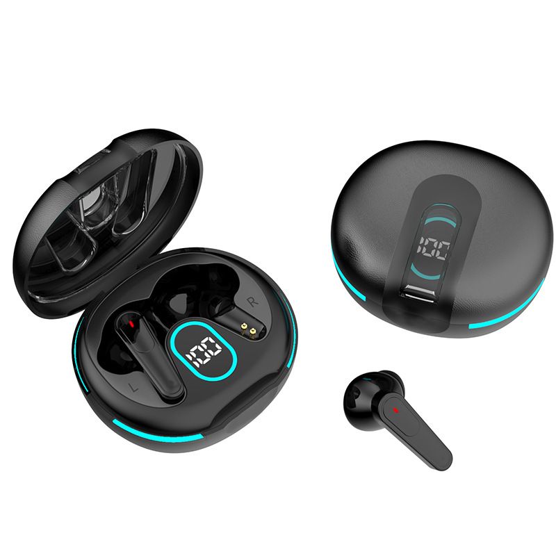 Cool Breath Light Bluetooth 5.4 Earphone True Wireless Stereo TWS Earbuds ANC+ENC Noise Reduction Music Headphone