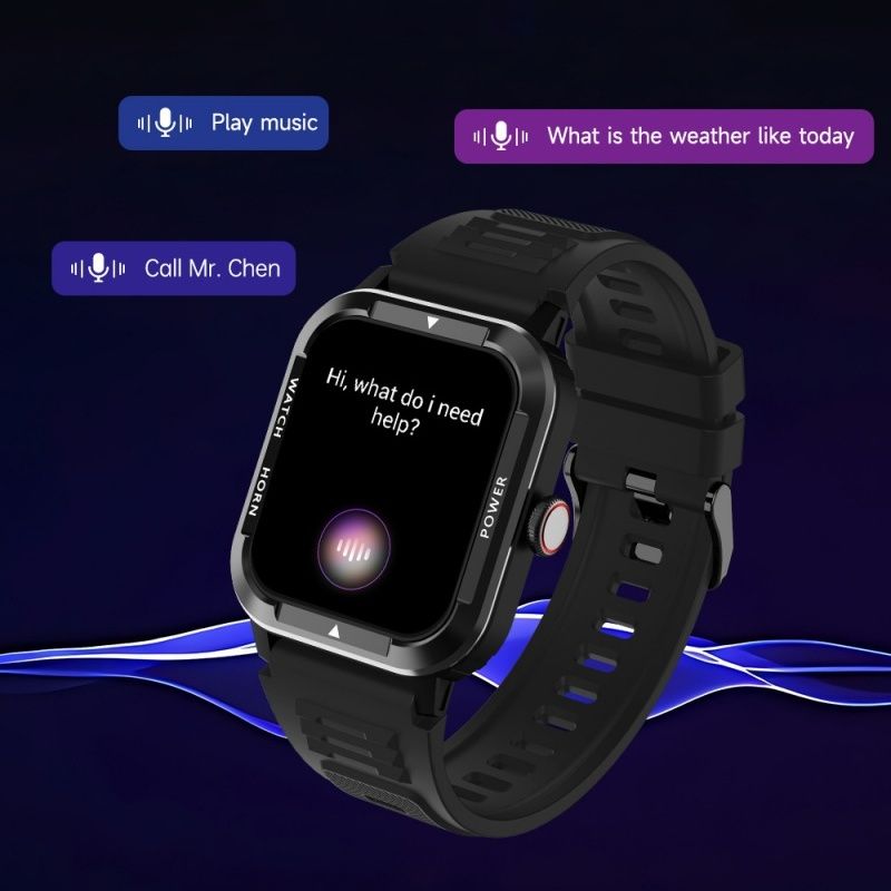 U8 1.91 Inch HD Large Screen Smart Watch IP67 Waterproof Bluetooth Calling Watches Sport Health Monitoring Smartwatch