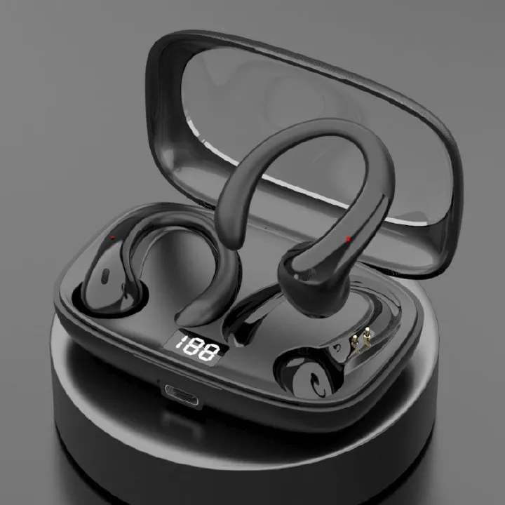 New Design Ear Hook Bluetooth Earphone True Wireless TWS Sport Headset HIFI Stereo Music Headphone