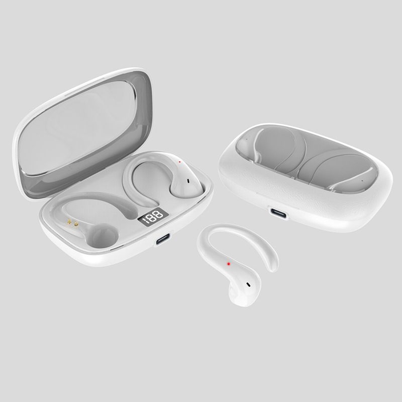 New Design Ear Hook Bluetooth Earphone True Wireless TWS Sport Headset HIFI Stereo Music Headphone