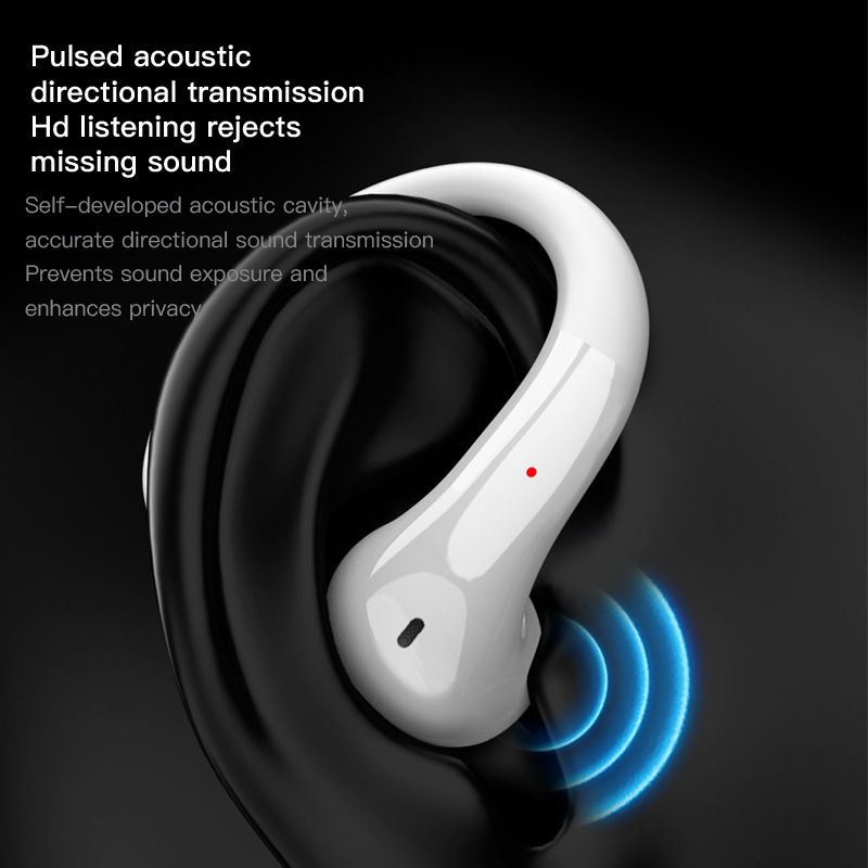 New Design Ear Hook Bluetooth Earphone True Wireless TWS Sport Headset HIFI Stereo Music Headphone