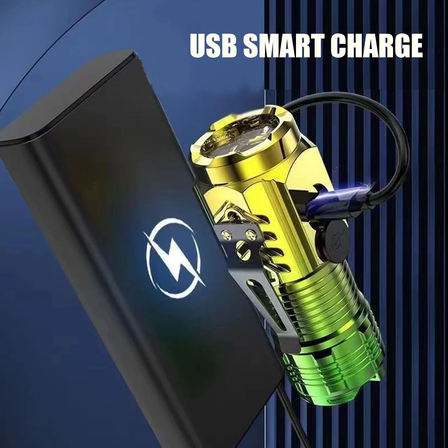 Long Lasting Rechargeable Lamps Work Light Mini Led Flashlight High Power Rechargeable Flashlights Searchlight Torch Lamp Lights