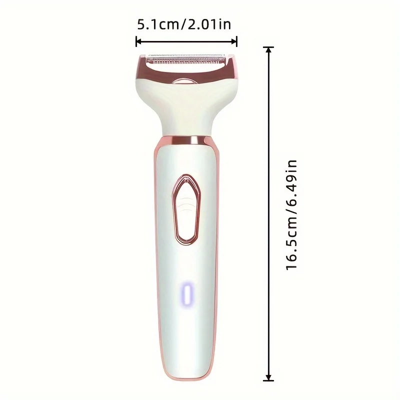 4 In 1 Electric Lady Shaver, Body Hair Removal Epilator, Painless Cordless Trimmer Razor, Gifts For Women