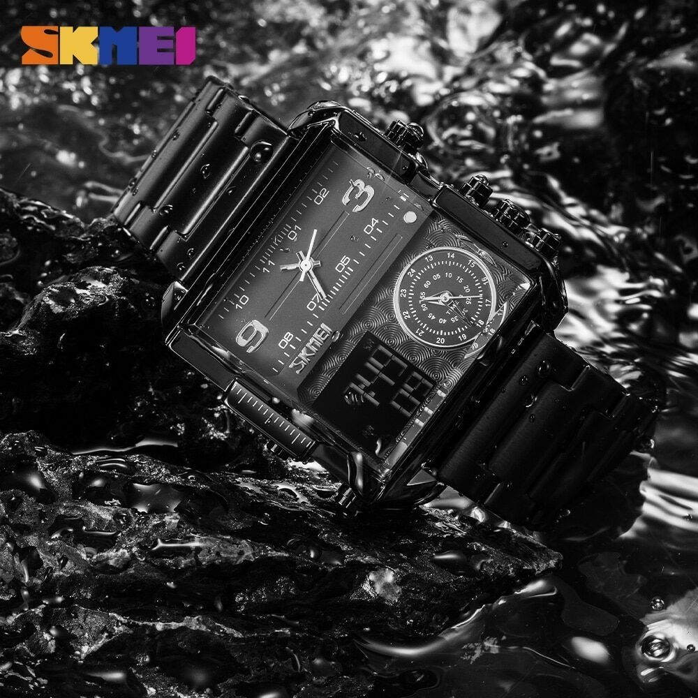 SKMEI Sports Watch Men Top Luxury Brand Waterproof Wristwatch Men Quartz Analog Digital Watches
