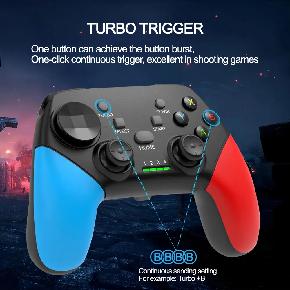 Mobile Game Handle Android Phone Bluetooth Gamepad Joystick Portable Wireless Controller Game Player