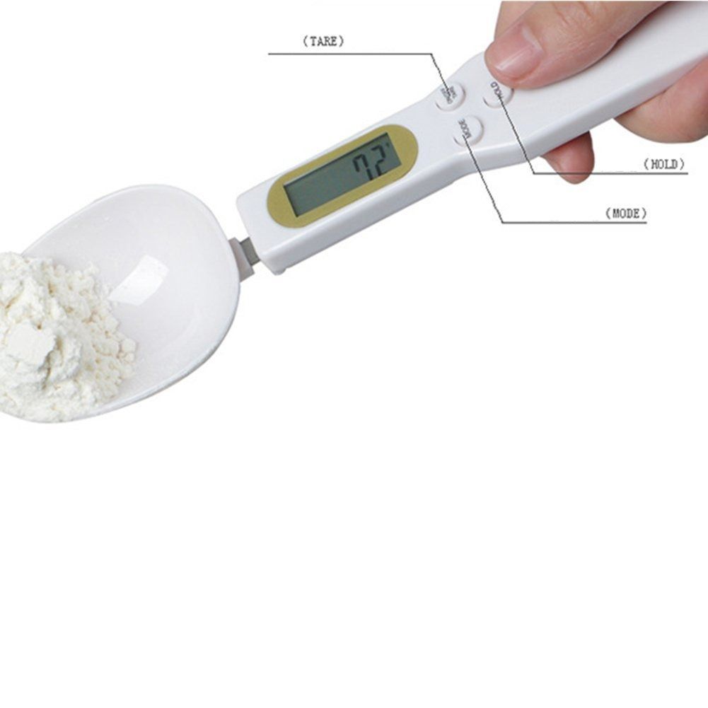 Electronic Kitchen Scale 500g 0.1g LCD Digital Measuring Food Flour Digital Spoon Scale Mini Kitchen Tool for Milk Coffee Scale