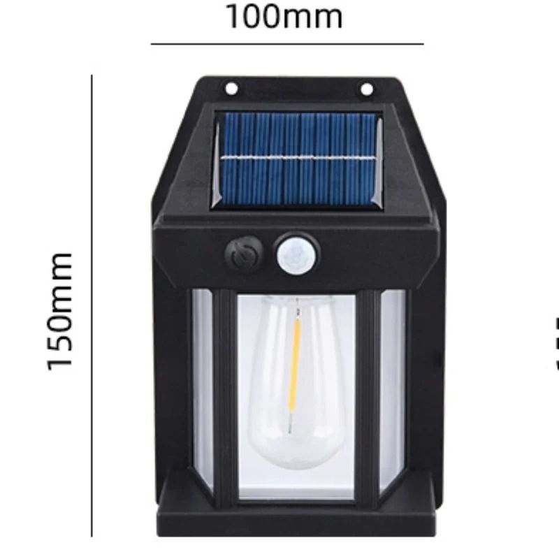 Powerful Outdoor Solar Lamp Garden Solar Powered Streetlight Outdoor Lights Waterproof Light Led Lighting External Decoration