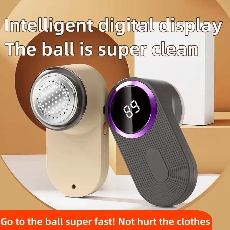 Lint Remover for Clothing LED Digital Electric  Lint Removal  Pellet Fluff Remover USB Rechargeable Fuzz Fabric Shaver Sweater