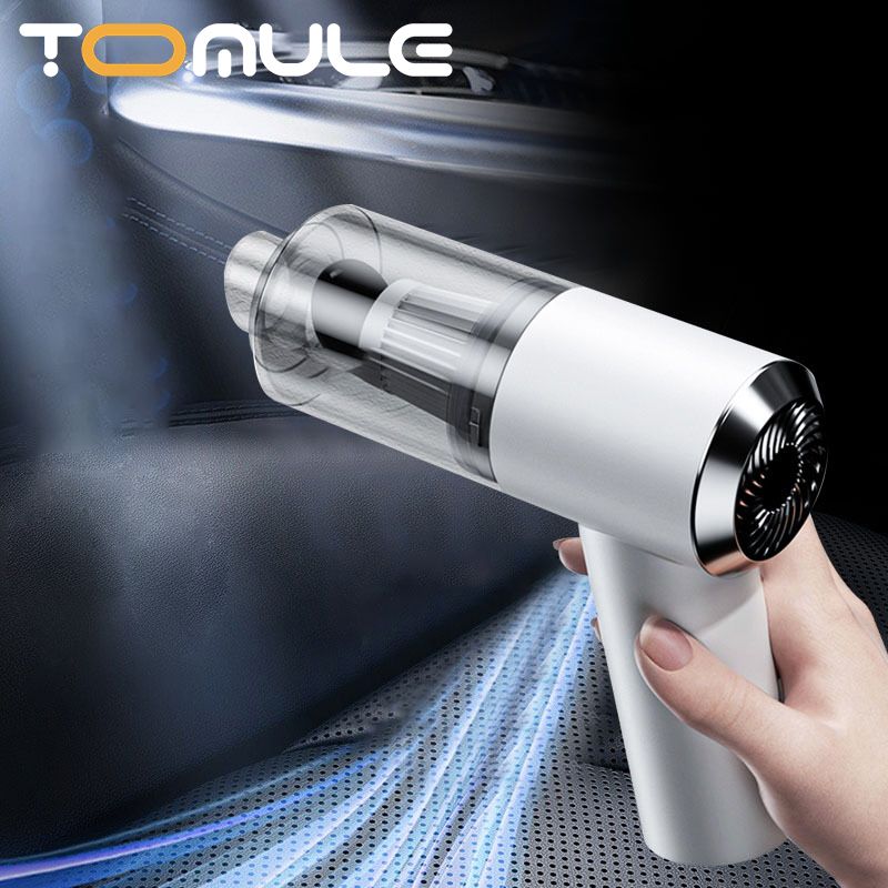 9000Pa Wireless Car Vacuum Cleaner USB Charging 1200mAh Portable Cleaning Appliance Mini Wet and Dry Vacuum Cleaner Household