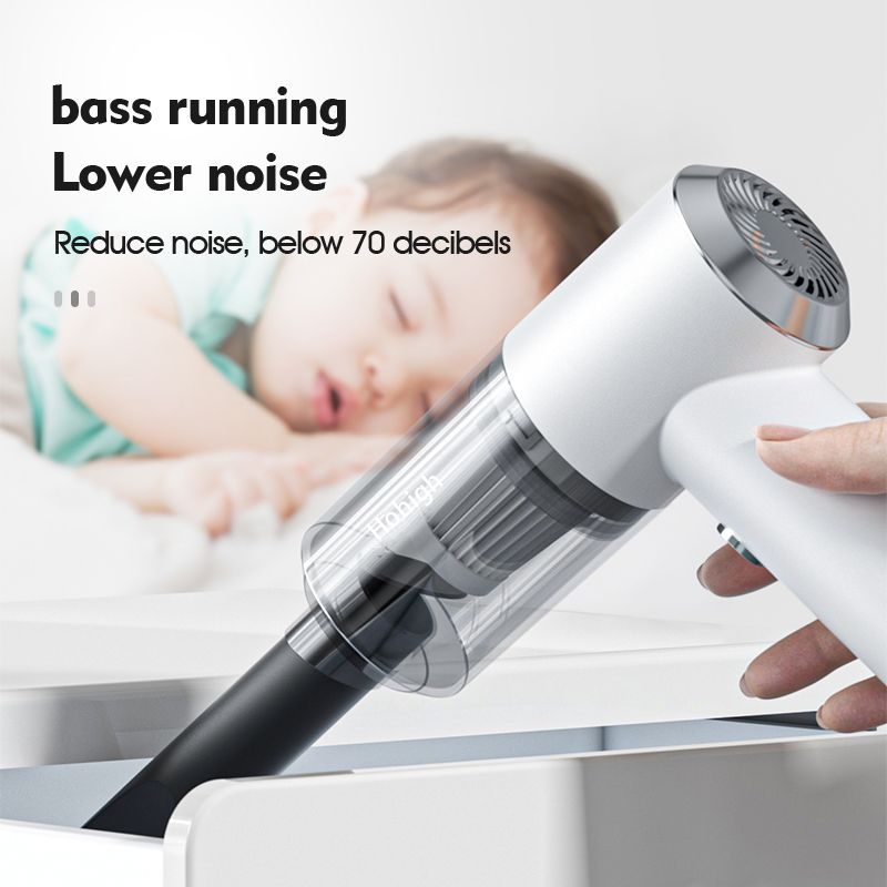 9000Pa Wireless Car Vacuum Cleaner USB Charging 1200mAh Portable Cleaning Appliance Mini Wet and Dry Vacuum Cleaner Household
