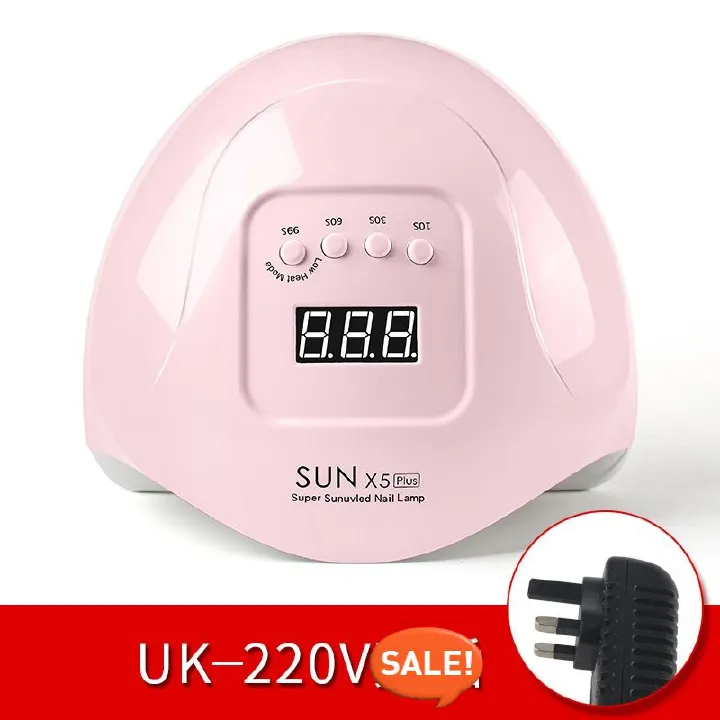 120W 45LEDS UV Nail Drying Lamp for Curing Gel Polish 45leds Professional Nail Dryers With Timer Auto Sensor Manicure Pedicure Tools