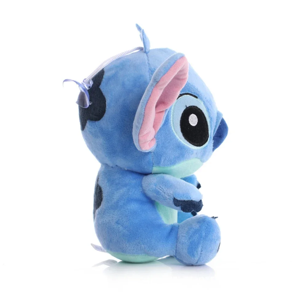 18CM Lilo & Stitch Plush Toys Pink Lilo Blue Stitch Stuffed Plush Dolls Pendant Toys Models Cute Boy Girl Birthday Gift