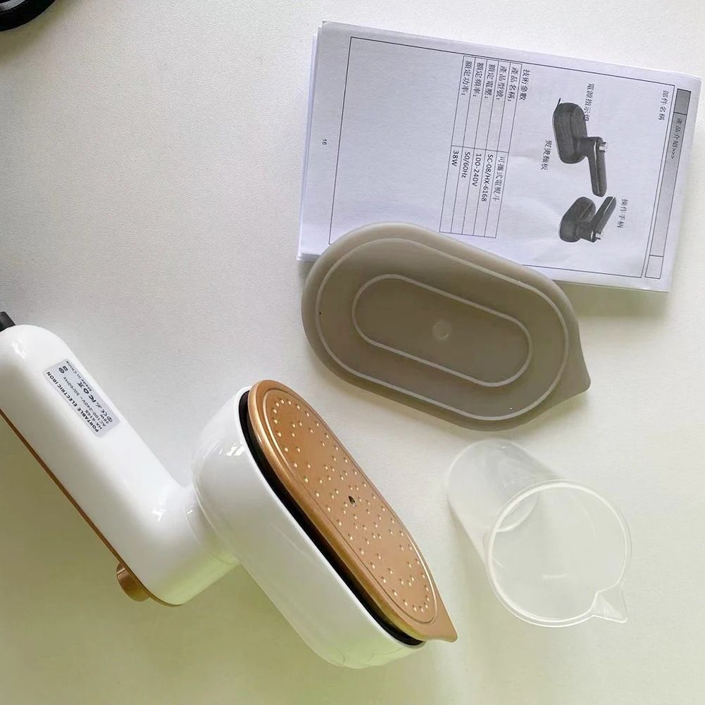 Professional Mini Wet Dry Ironing Machine Heat Press Machine Portable Electric Iron Steamer Handheld Travel Garment Steamers For Home Dormitory Travel