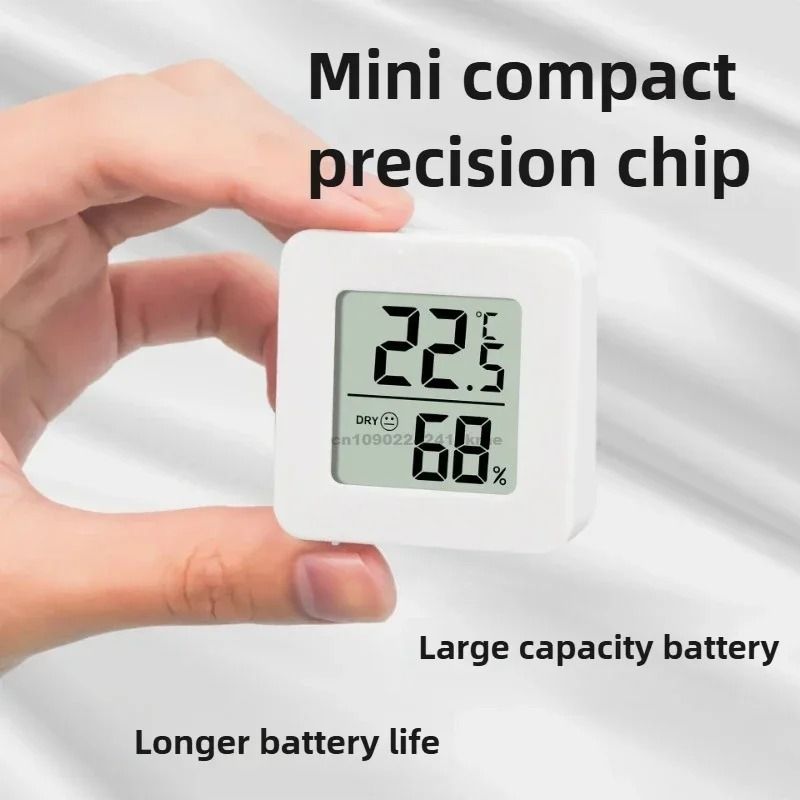 Digital Thermometer Hygrometer Indoor Mini Temperature LCD Electronic Monitor Hygrometer Outdoor Room Baby