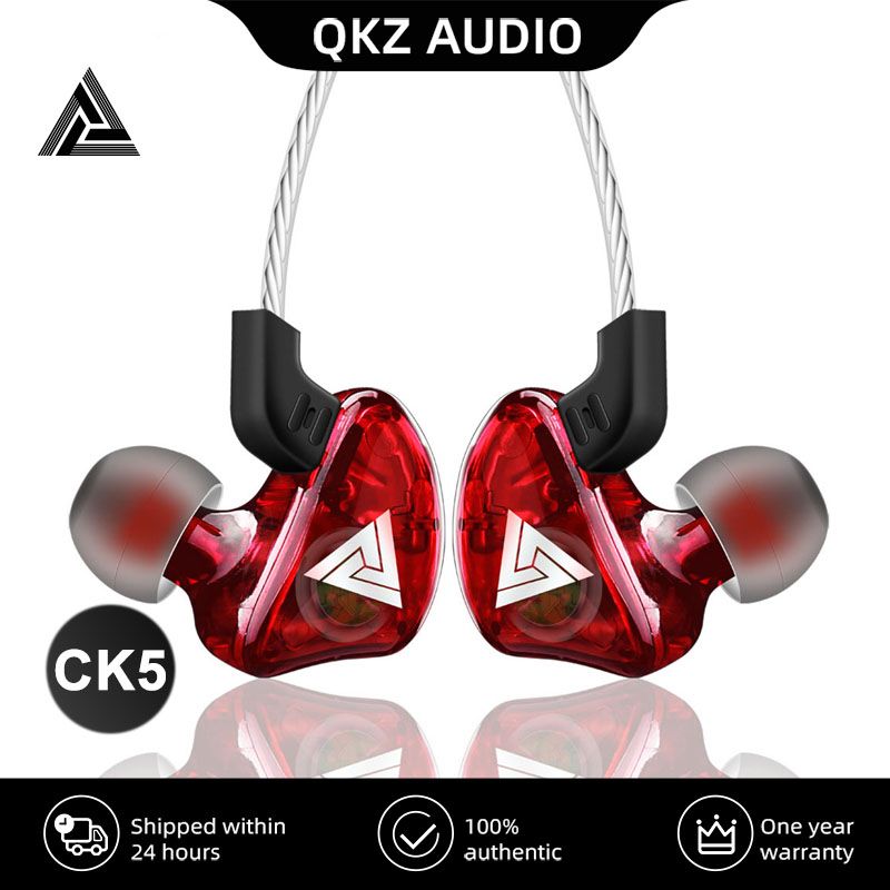 QKZ Brand Sports Earphones Running Earbuds Super Bass Music Stereo Earbuds With HD Mic High Quality Wired Earphones