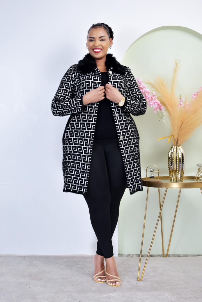 Ladies  Turkey Cashmere trench coat