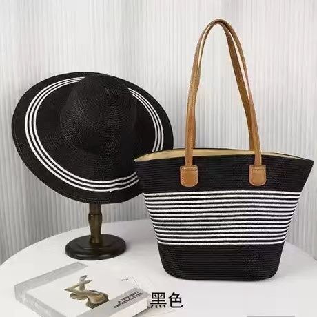 Ladies 2 set handbag set/Beach bag/Tote hangbag