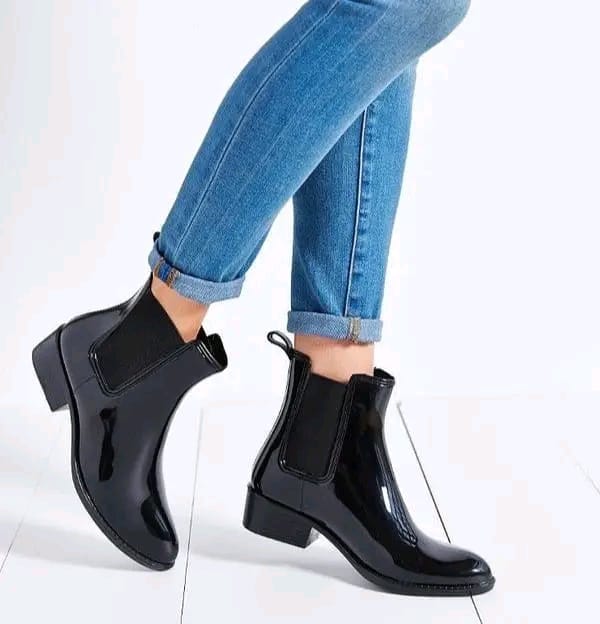 Ladies Fancy Rain Rubber/gumboots/mudboots.